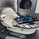 []同款四台，格劳勃GA550卧式五轴加工中心。机器准新机.